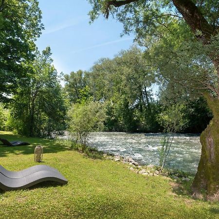 Logis Hotel Restaurant Les 2 Rives - A75, En Bordure De Riviere Banassac Luaran gambar