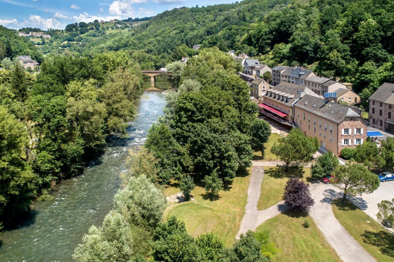 Logis Hotel Restaurant Les 2 Rives - A75, En Bordure De Riviere Banassac Luaran gambar
