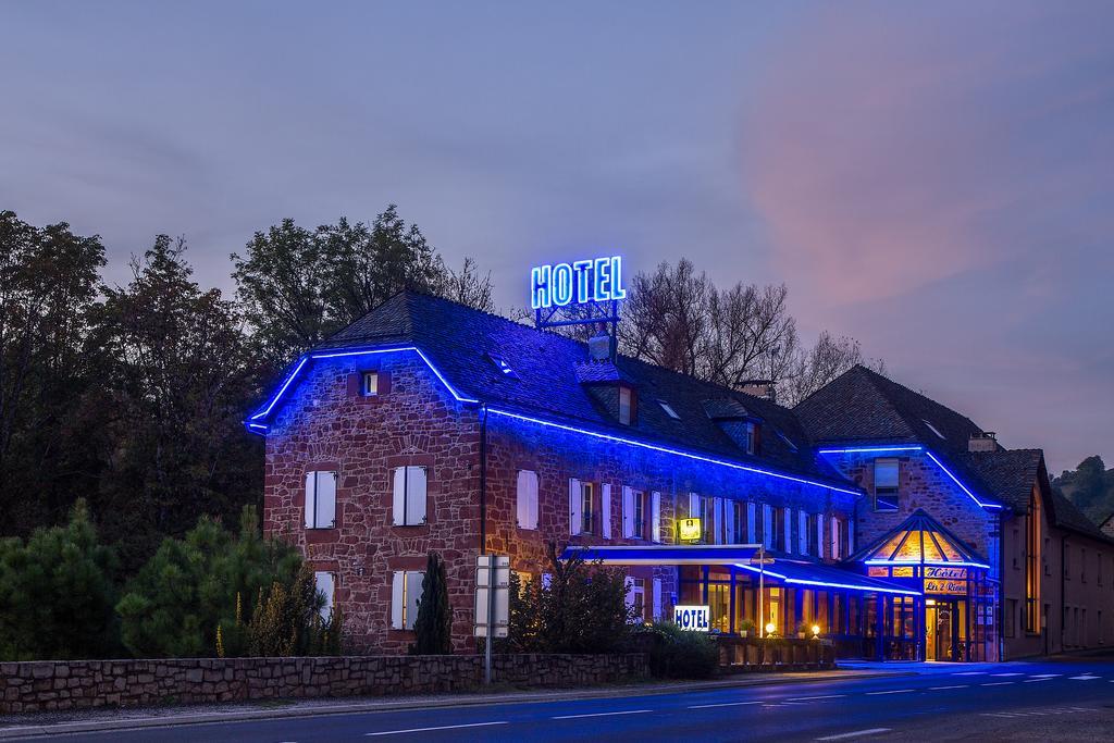 Logis Hotel Restaurant Les 2 Rives - A75, En Bordure De Riviere Banassac Luaran gambar