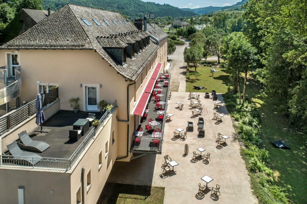 Logis Hotel Restaurant Les 2 Rives - A75, En Bordure De Riviere Banassac Luaran gambar