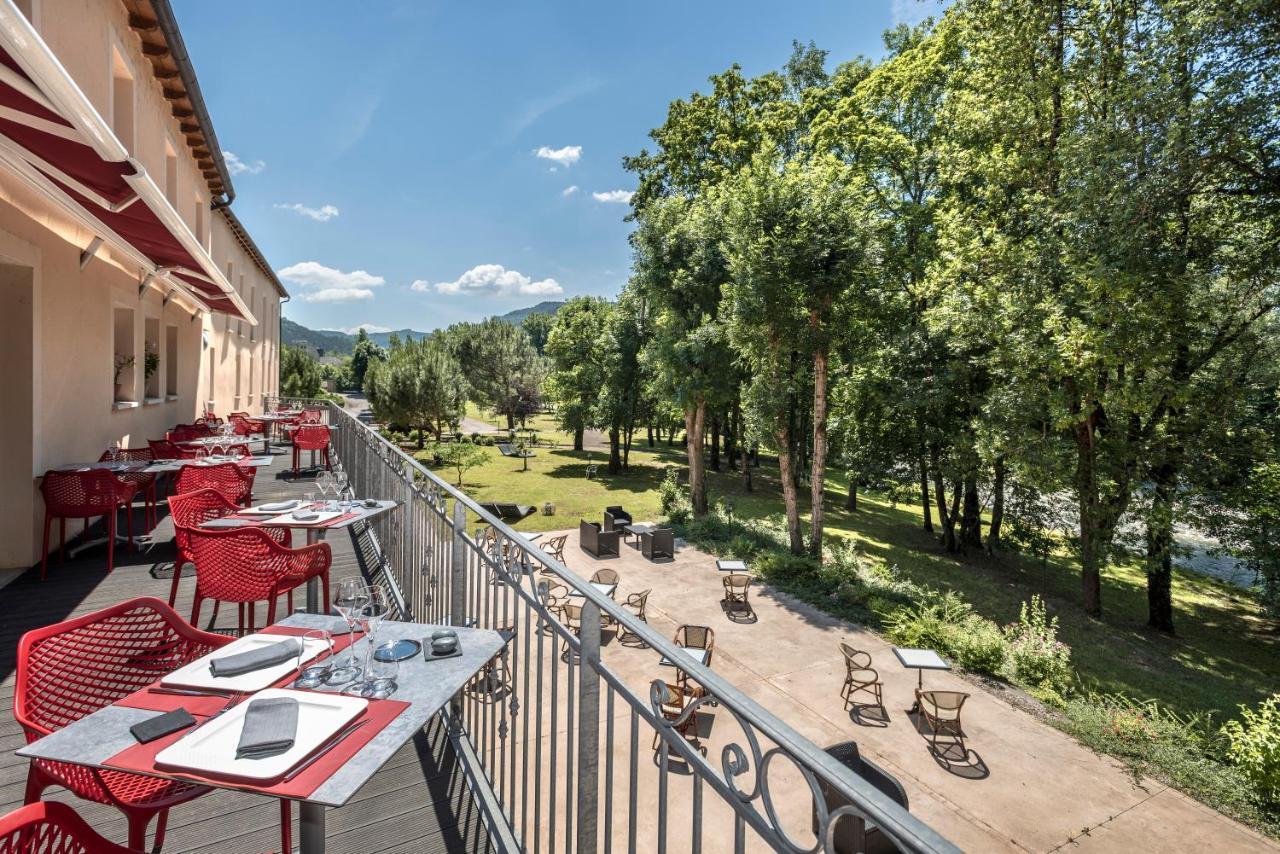 Logis Hotel Restaurant Les 2 Rives - A75, En Bordure De Riviere Banassac Luaran gambar